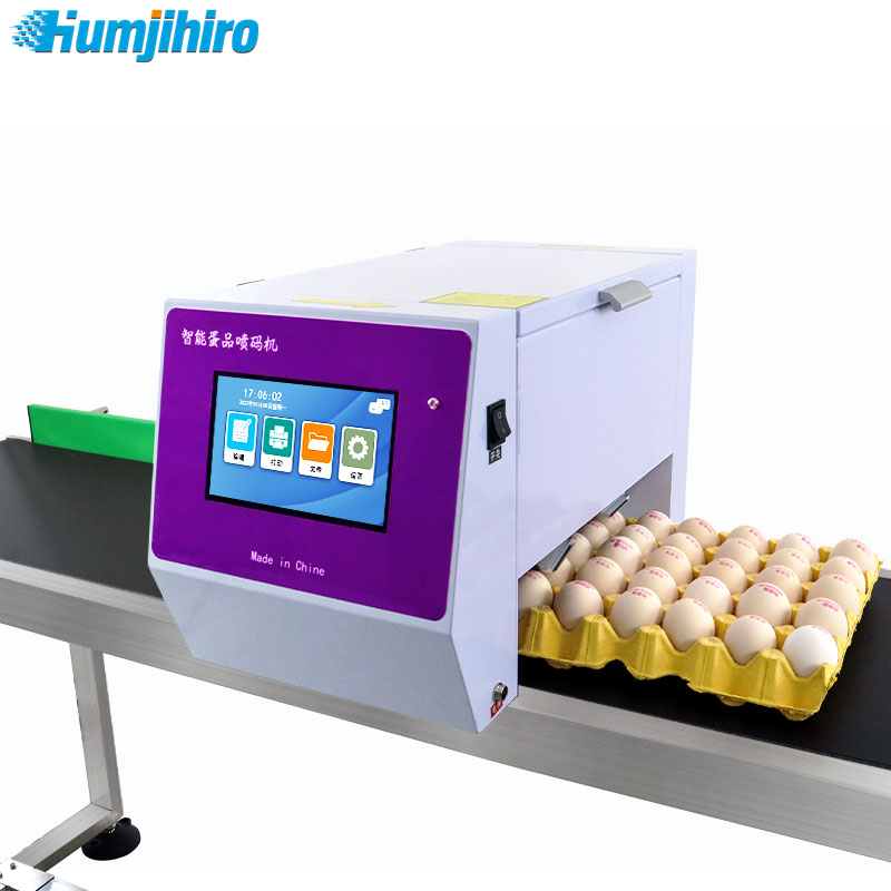 Commercial Printing Products - HUMJIHIRO Online Six-head Automatic Egg Inkjet