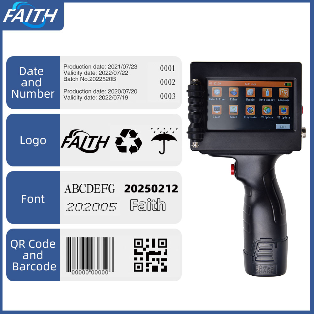 Commercial Printing Products - Faith 12.7mm Inkjet Printer 40 Languages
