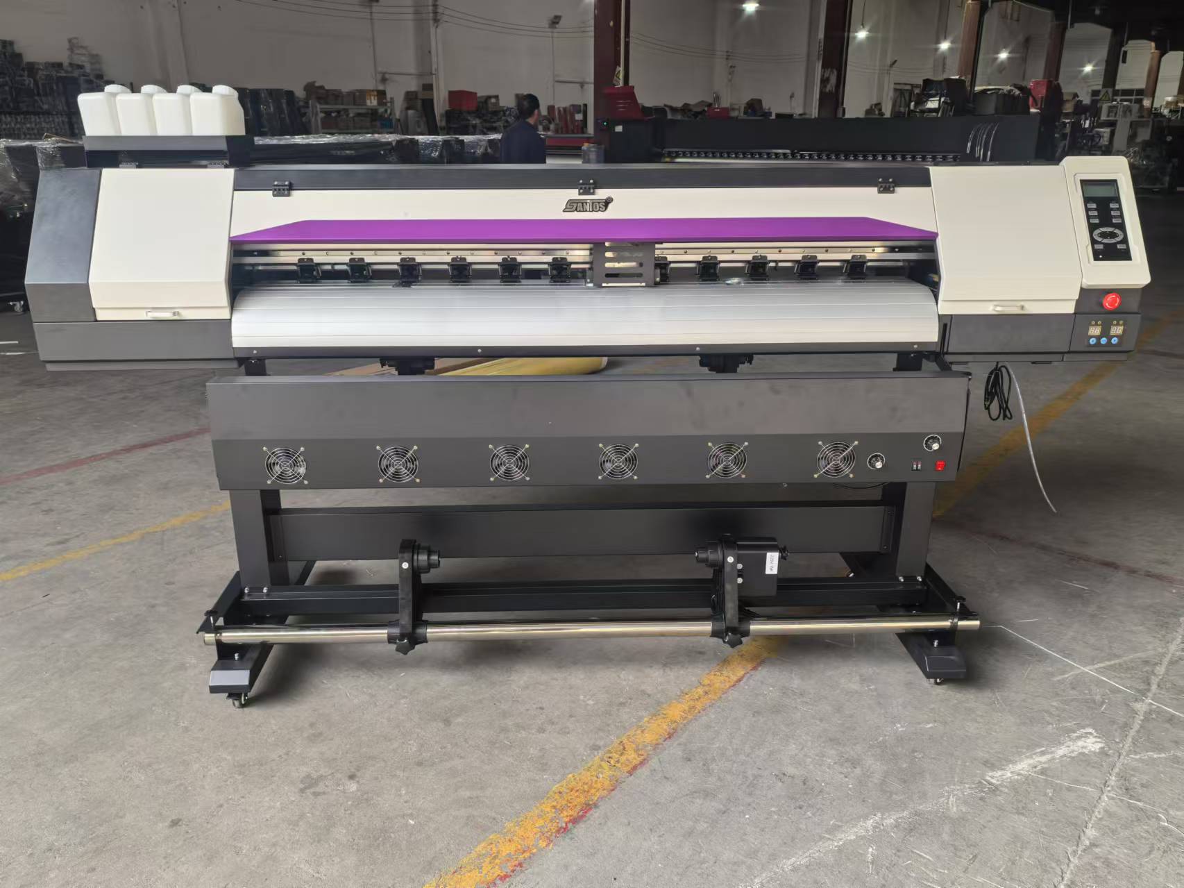 Commercial Vinyl Printing Machine - Newest Inkjet Large Format Printing Machine