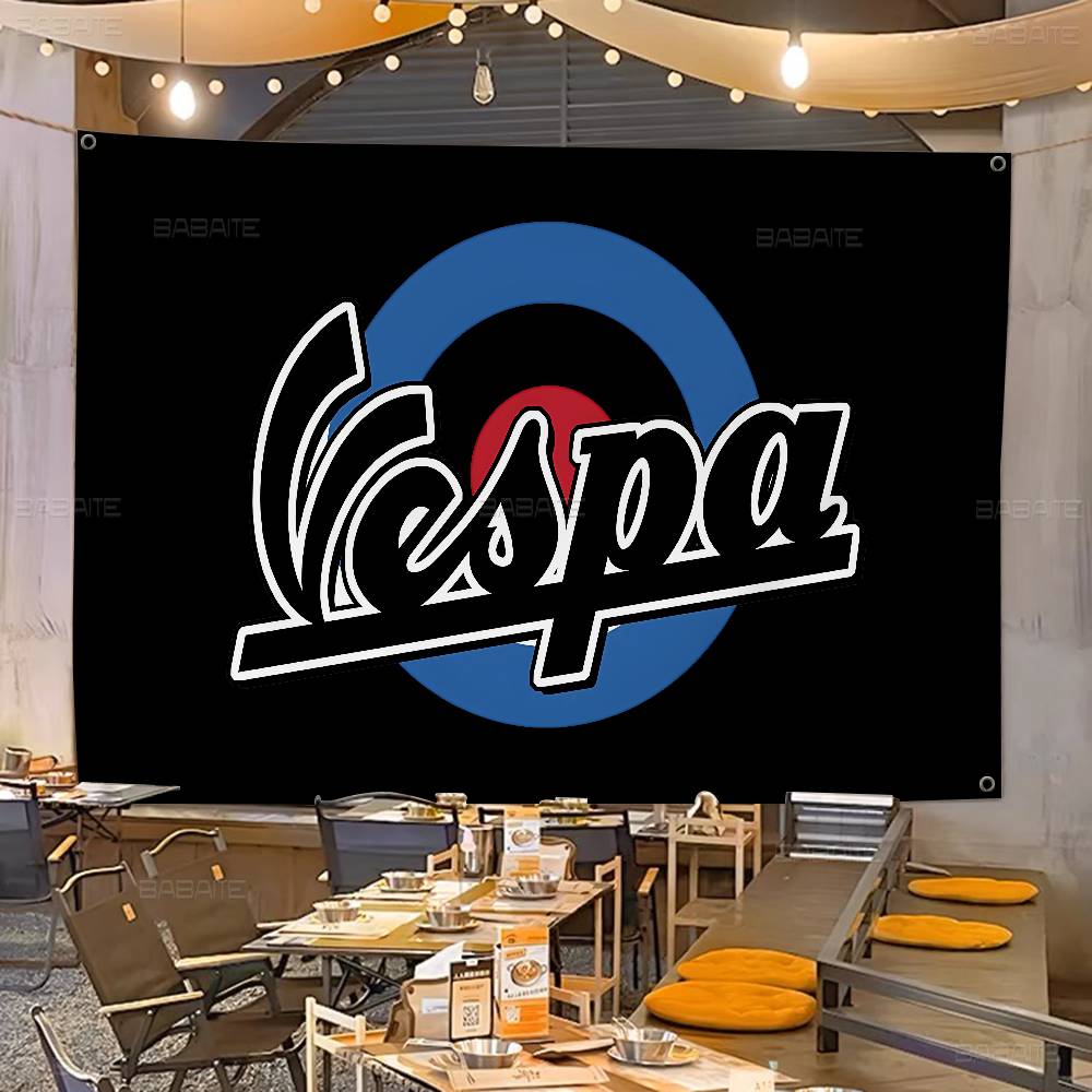 Commercial Printing Companies - V-Vespas Advanced Printing Commercial Advertising Flag