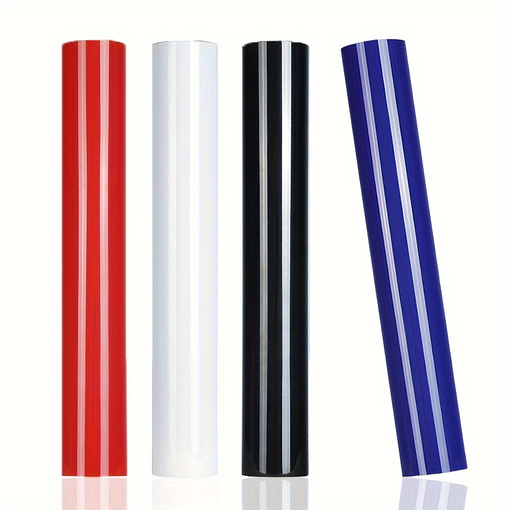 Heat Transfer Vinyl Roll - 4 rolls HTV WithSticky Series Heat