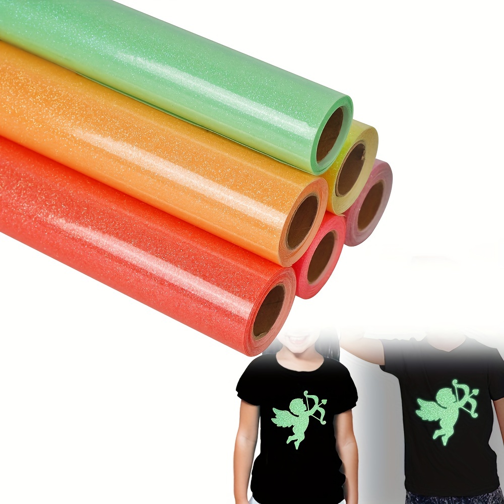 Heat Transfer Vinyl Roll - Glitter HTV Heat Transfer Vinyl Rolls