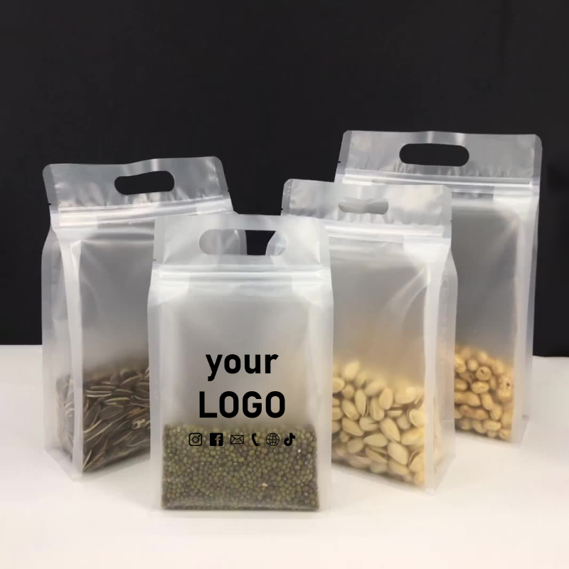 Commercial Printing Companies - 50 portable frosted transparent food sealing