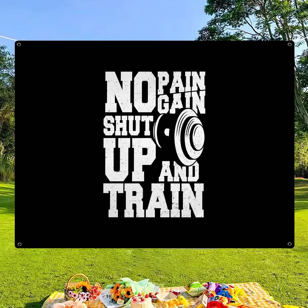 Commercial Printing Companies - No Pain No Gain GYM Advanced