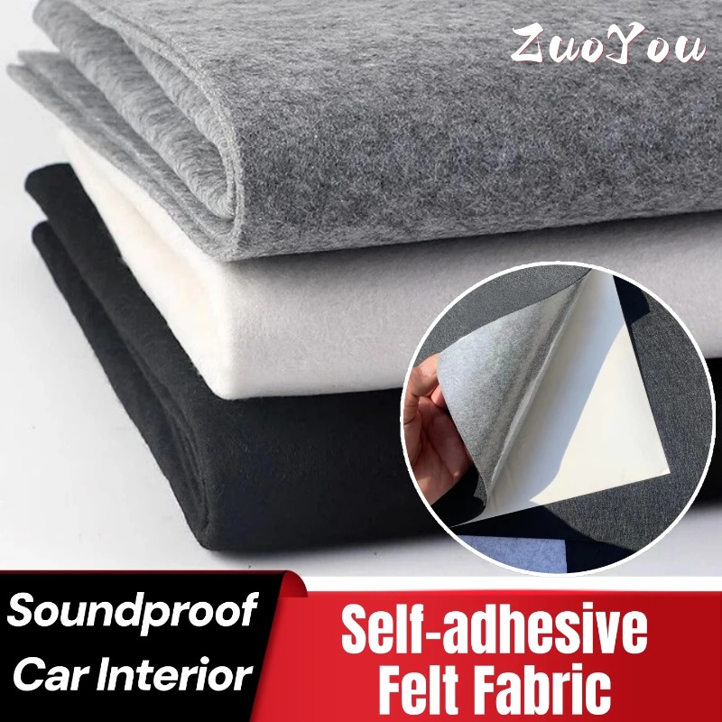 Heat Transfer Vinyl Roll - Self-Adhesive Felt Fabric for DIY Art