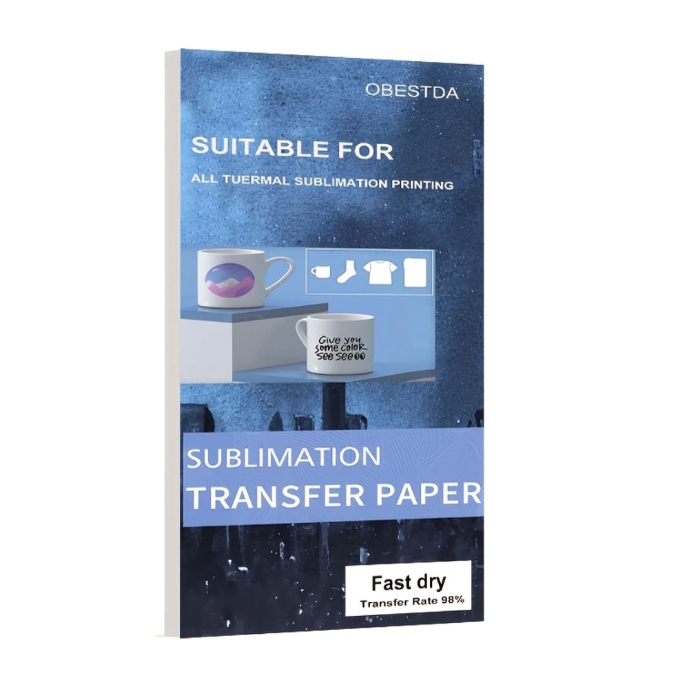 Heat Transfer Vinyl Roll - 100 Sheets Sublimation Heat Transfer Paper