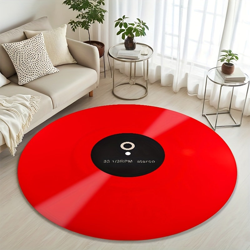 Glossy Solid Red Vinyl Record  - Commercial Vinyl Printing Machine review and price