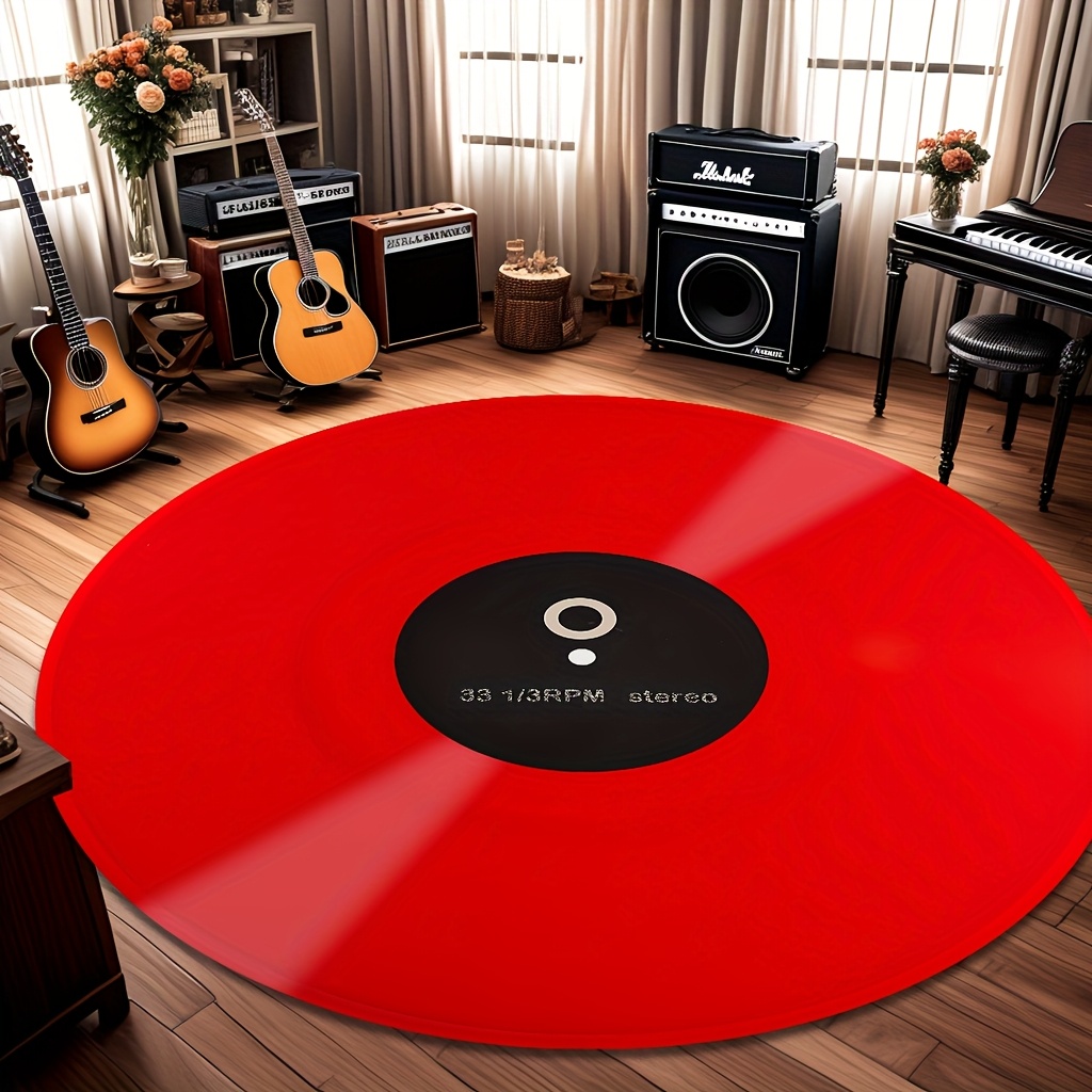 Glossy Solid Red Vinyl Record  - Commercial Vinyl Printing Machine review and price