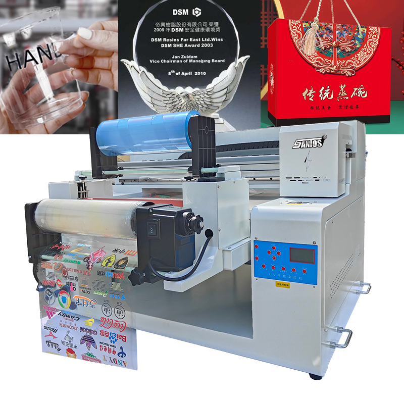 UV DTF Flatbed and Roll Printe - Commercial Dtf Printing Machine review and price
