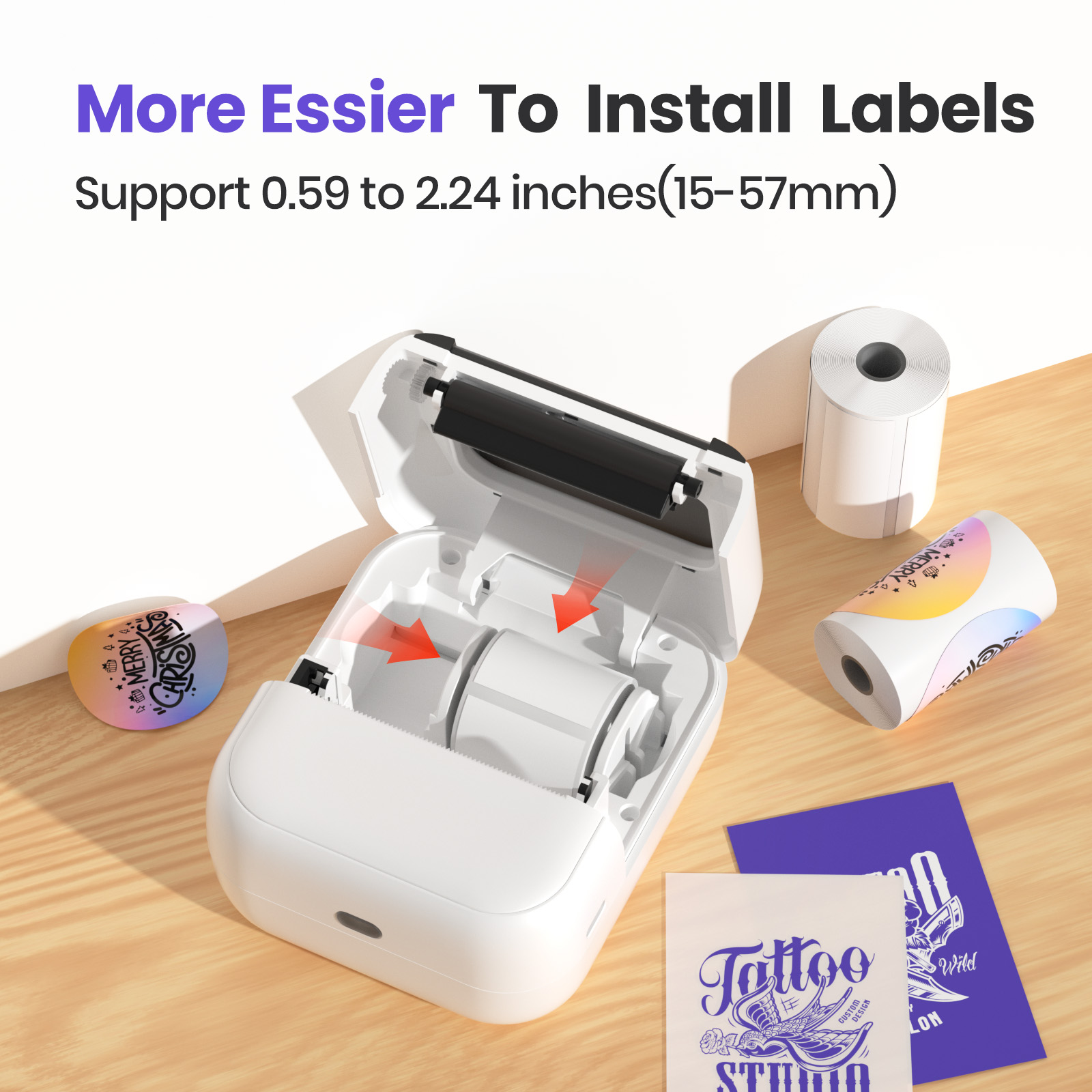 C50 Mini Wireless Tattoo Print - Commercial Book Printing Machines review and price