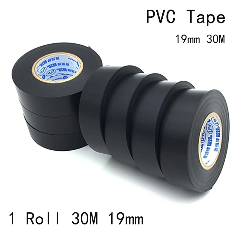 1pc 19MMX30M Black Electrical  - Heat Transfer Vinyl Roll review and price