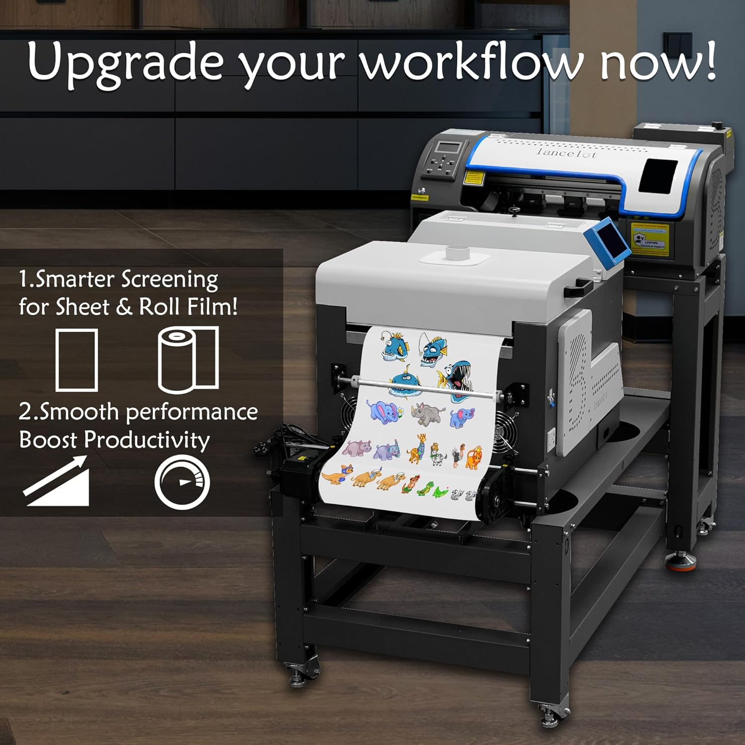 Lancelot A3 M1630 Pro DTF Prin - Commercial Shirt Printing review and price