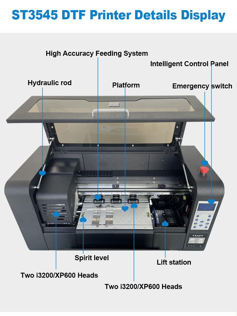 Wide Format DTF Printer 30CM A - Commercial Dtf Printing Machine review and price
