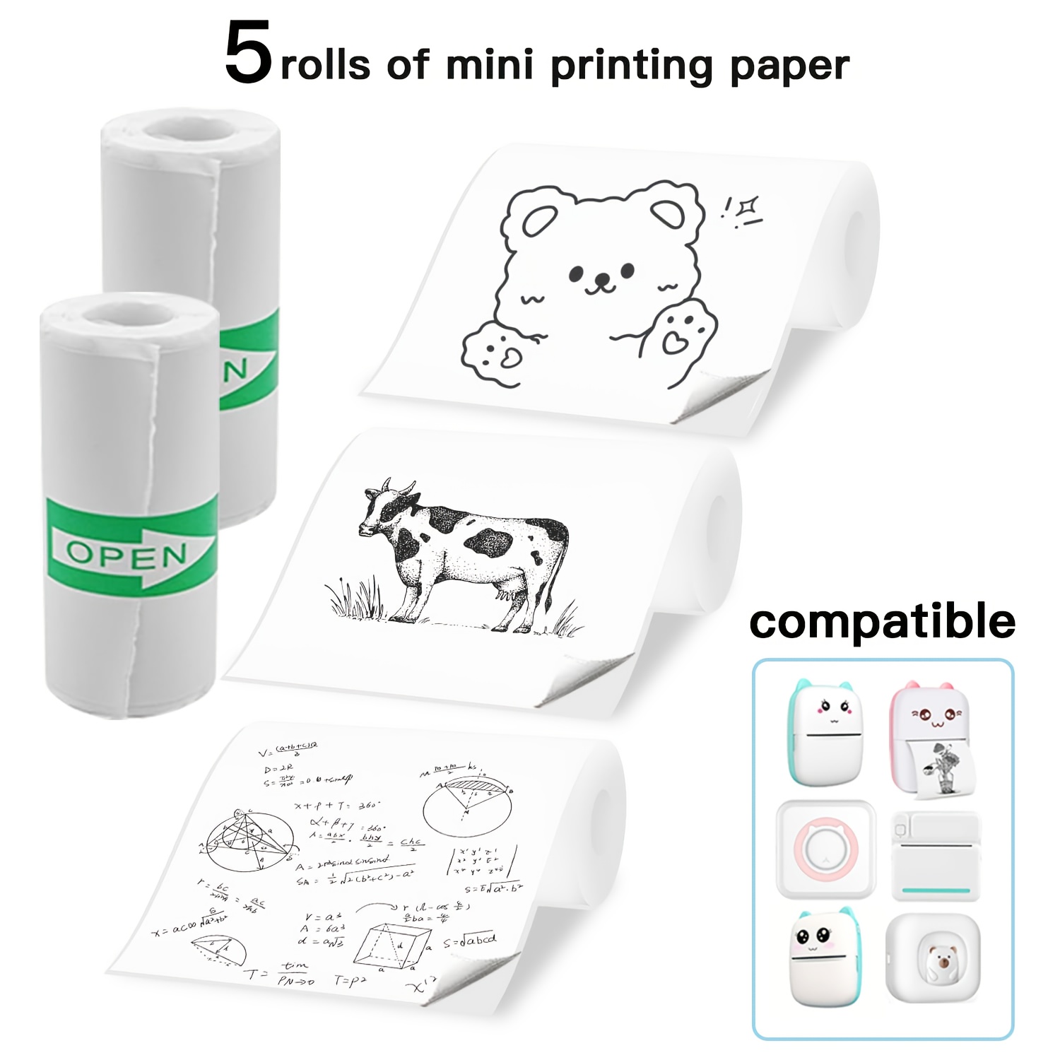 5-10-20 Rolls of Mini Printing - Heat Transfer Vinyl Roll review and price