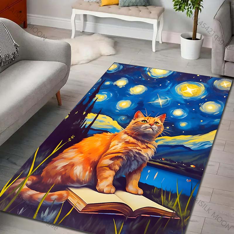 1PC Cat sitting on book under  - Commercial Book Printing Machines review and price