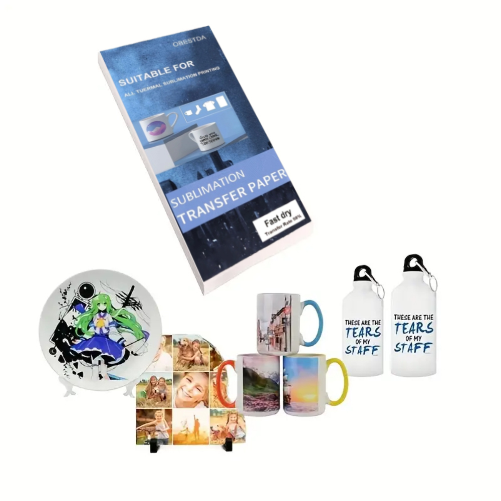 100 Sheets Sublimation Heat Tr - Heat Transfer Vinyl Roll review and price
